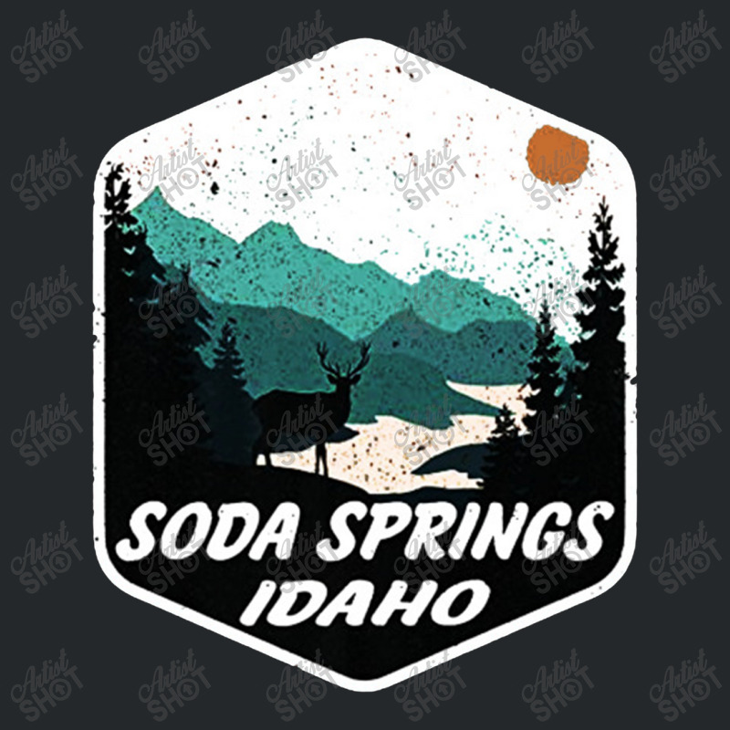 Soda Springs Idaho Id Mountains Hike Hiking Crewneck Sweatshirt | Artistshot