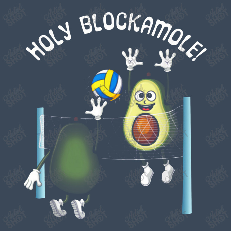 Holy Blockamole! Guacamole Player Blocker Volleyball Flat Bill Snapback Cap by musuhdalan | Artistshot