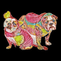 Two Cute Bulldog Breed Dogs W Youth Sweatshirt | Artistshot