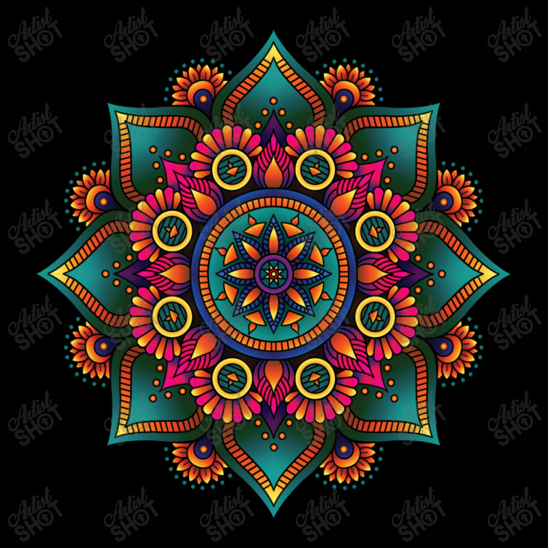 3d Mandala Floral Rangoli Diwali Maternity Scoop Neck T-shirt by chris299 | Artistshot