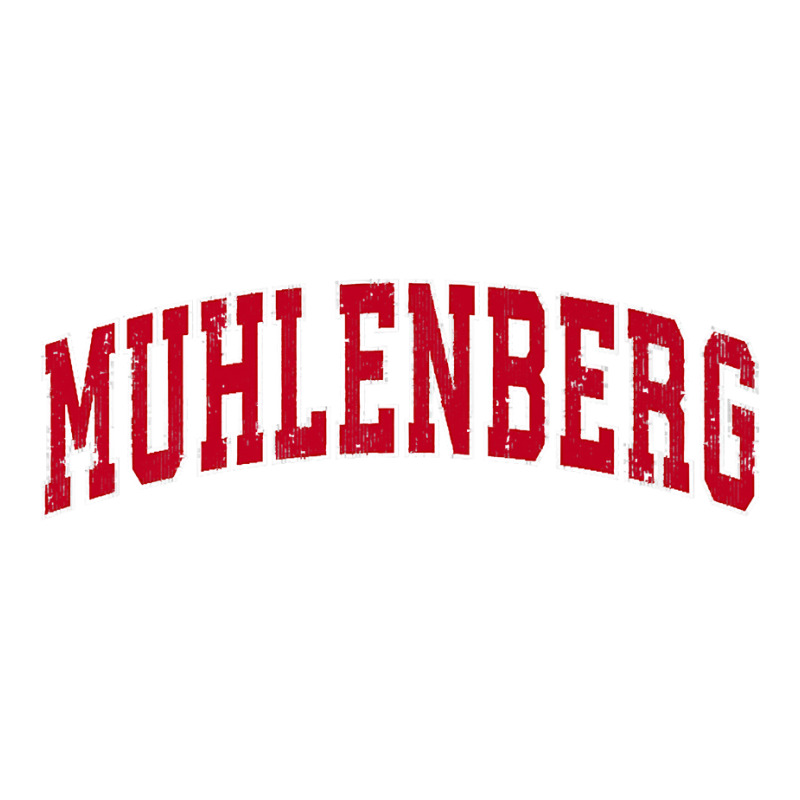 Mens Muhlenberg Pennsylvania Pa Vintage Sports Design Red Design Premi ...