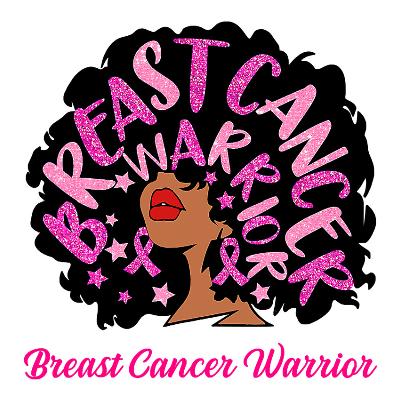 Breast Cancer Warrior Queen Black Woman Pink Ribbon October Mart Paper Bag -13 X 7 X 17 | Artistshot