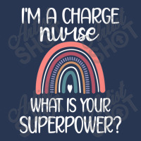 Charge Nurse Superpower  Registered Nurse Charge Nursing Premium Ladies Denim Jacket | Artistshot