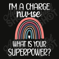 Charge Nurse Superpower  Registered Nurse Charge Nursing Premium Scorecard Crop Tee | Artistshot