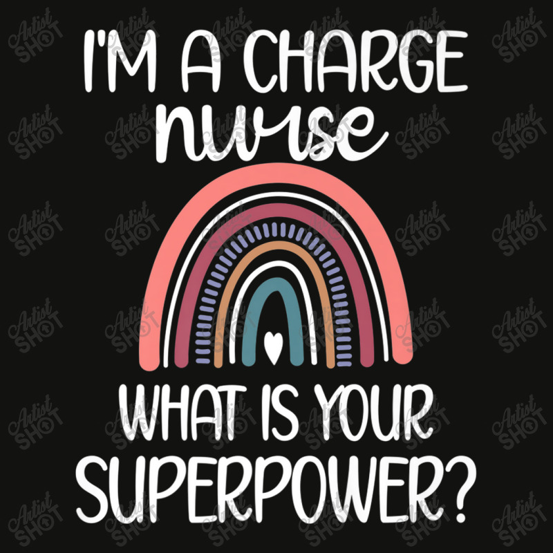 Charge Nurse Superpower  Registered Nurse Charge Nursing Premium Scorecard Crop Tee | Artistshot