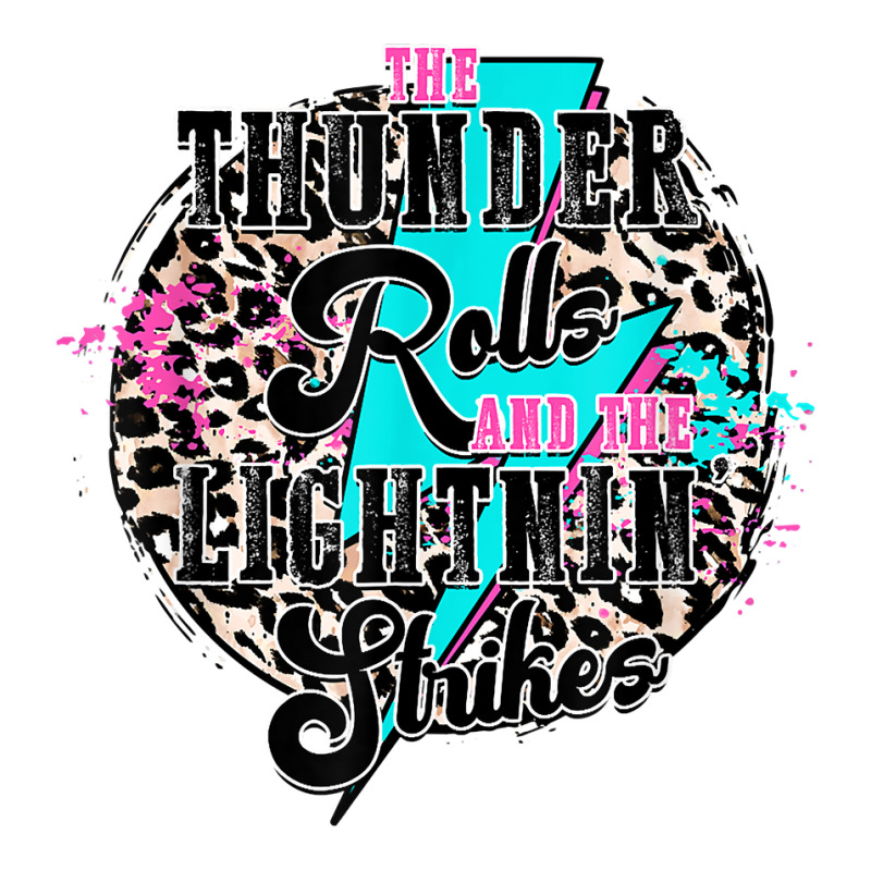 The Thunder Rolls And The Lightnin' Strikes Leopard T Shirt Women's Pajamas Set by oluwafemimccullers | Artistshot