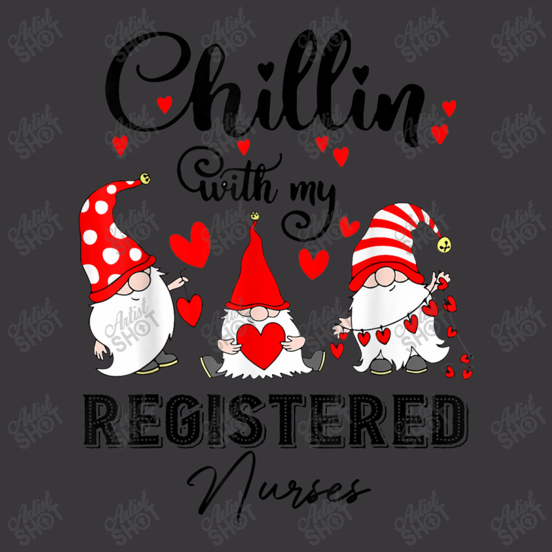 Chillin' With My Registered Nurse Valentines   Rn Valentines Ladies Curvy T-shirt | Artistshot