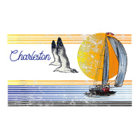 Vintage Sailing Sailboat Sail   Charleston South Carolina Tank Top Star Paper Bag - 13 X 7 X 13 | Artistshot