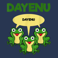 Three Frogs Dayenu   Funny Pesach Passover T Shirt Men Denim Jacket | Artistshot