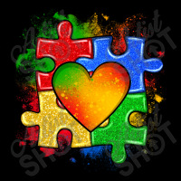 Autism Puzzle Pieces Heart Zipper Hoodie | Artistshot