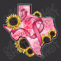 Texas Map Breast Cancer Vintage Hoodie | Artistshot