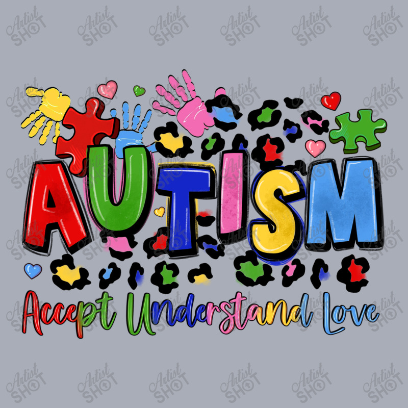 Autism Accept Understand Love Tank Dress by LillyAllenDesigns | Artistshot