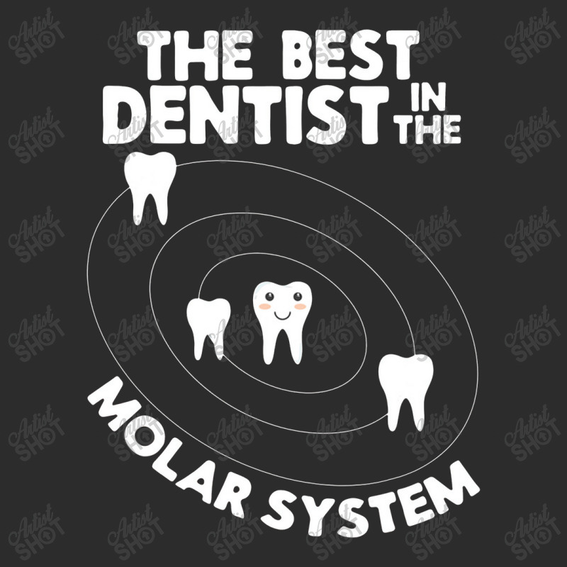 Best Dentist In The Molar System Design Funny Tooth Pun Baseball Cap by celanasubek | Artistshot