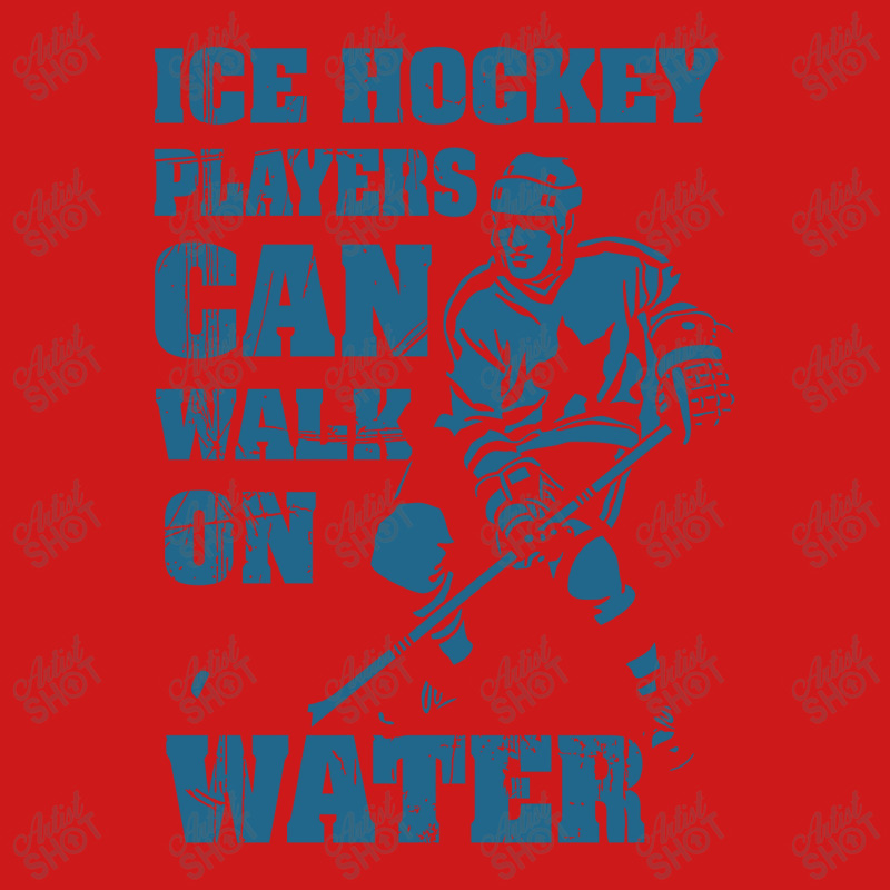 Ice Hockey Players Can Walk On Water Baseball Cap | Artistshot