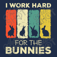 I Work Hard For The Bunnies Baseball Cap | Artistshot