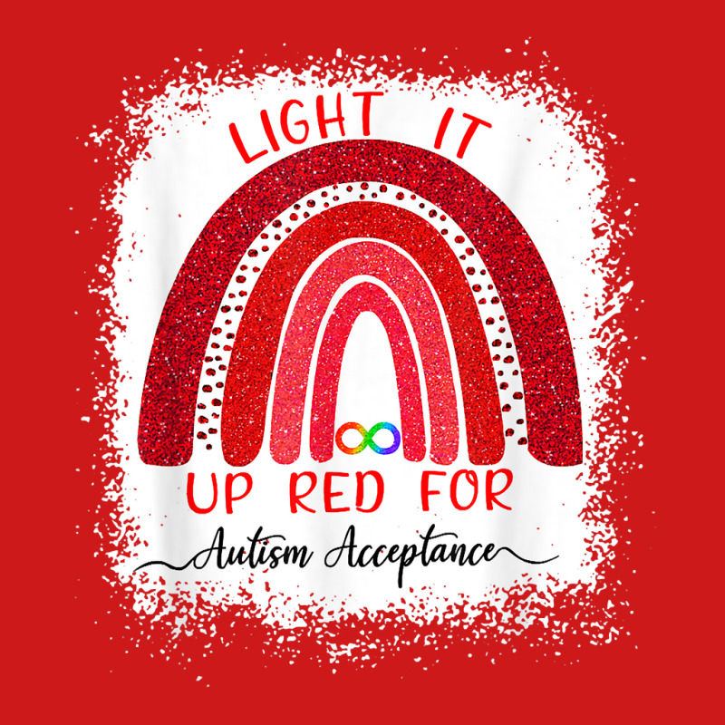 Light It Up Red For Autism Awareness Acceptance Red Instead T Shirt Baseball Cap by nycerecoverdell | Artistshot