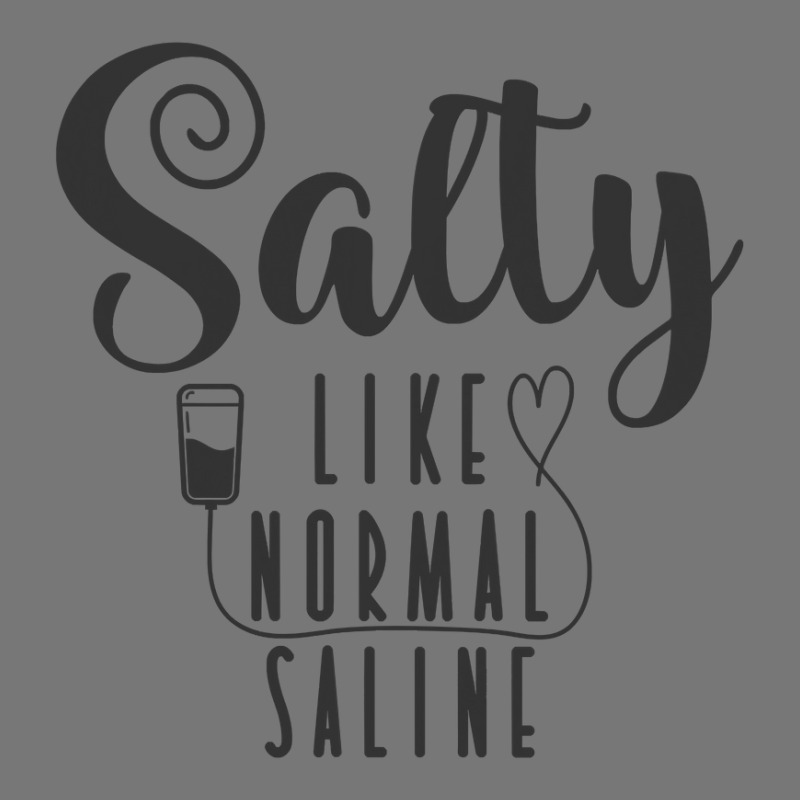 Nurse Salty Like Normal Saline T Shirt Camo Snapback by HUUY | Artistshot