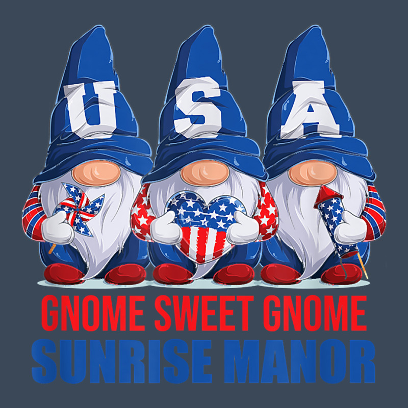 Sunrise Manor Nevada Gnome Sweet Gnome American Flag Gnomes T Shirt Flat Bill Snapback Cap by dufordxsbartonto | Artistshot