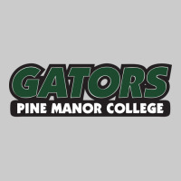 Pine Manor College Gators Flat Bill Snapback Cap | Artistshot