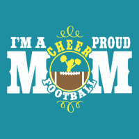 I'm A Proud Cheer Football Mom   Combined Sports Pullover Hoodie Flat Bill Snapback Cap | Artistshot