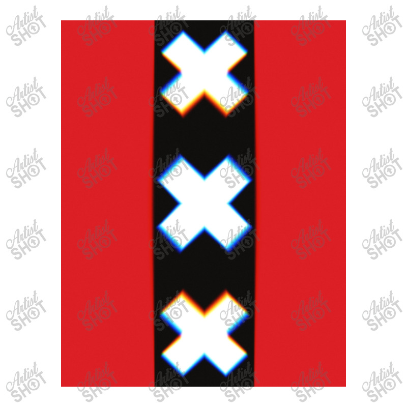 Amsterdam Flag Xxx Netherlands Holland Red Black White Cub Paper Bag - 8 X 4 1/2 X 10 1/4 | Artistshot