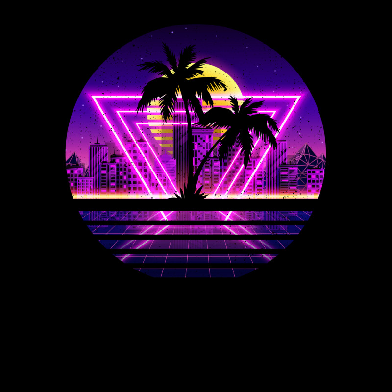 Vaporwave Palm Youth Sweatshirt by autlu2024 | Artistshot