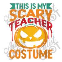 Womens This Is My Scary Teacher Lazy Halloween Costume Design Characte Vogue Paper Bag - 16 X 6 X 12 | Artistshot