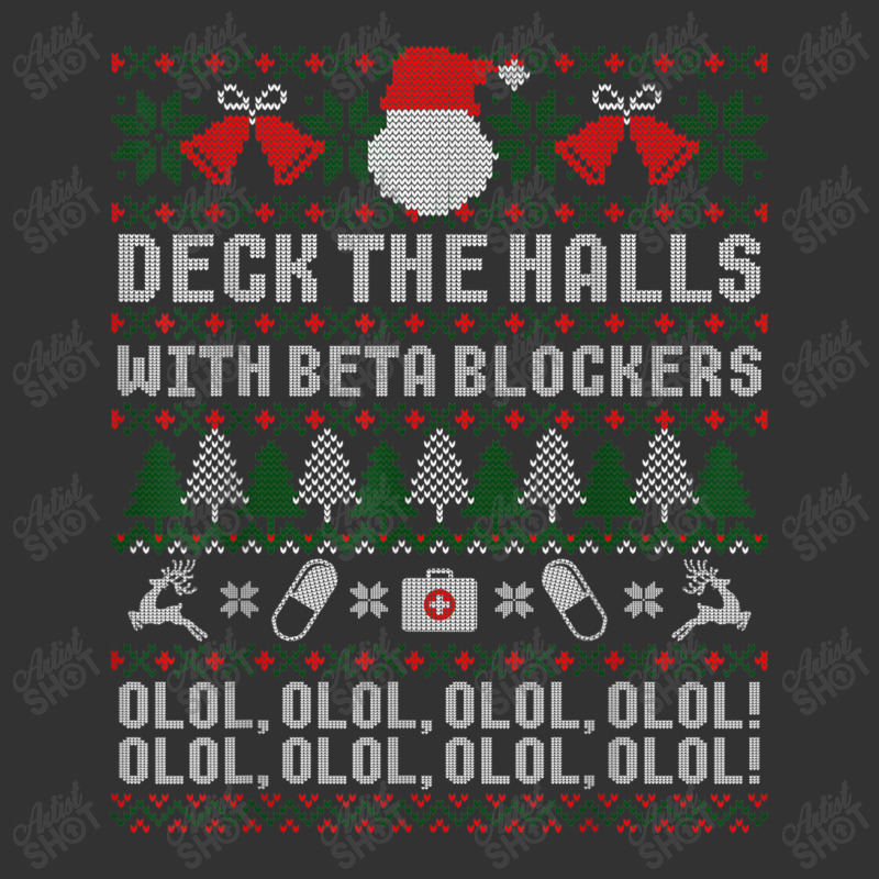 Deck The Halls Beta Blockers Nurse Christmas Ugly Sweater Baby Bodysuit by YenNgoc | Artistshot