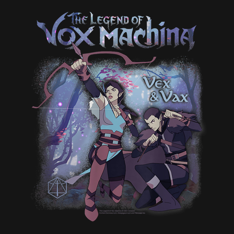 The Legend Of Vox Machina Vex And Vax Forest Scene T Shirt Mesh cap by rainandehay | Artistshot