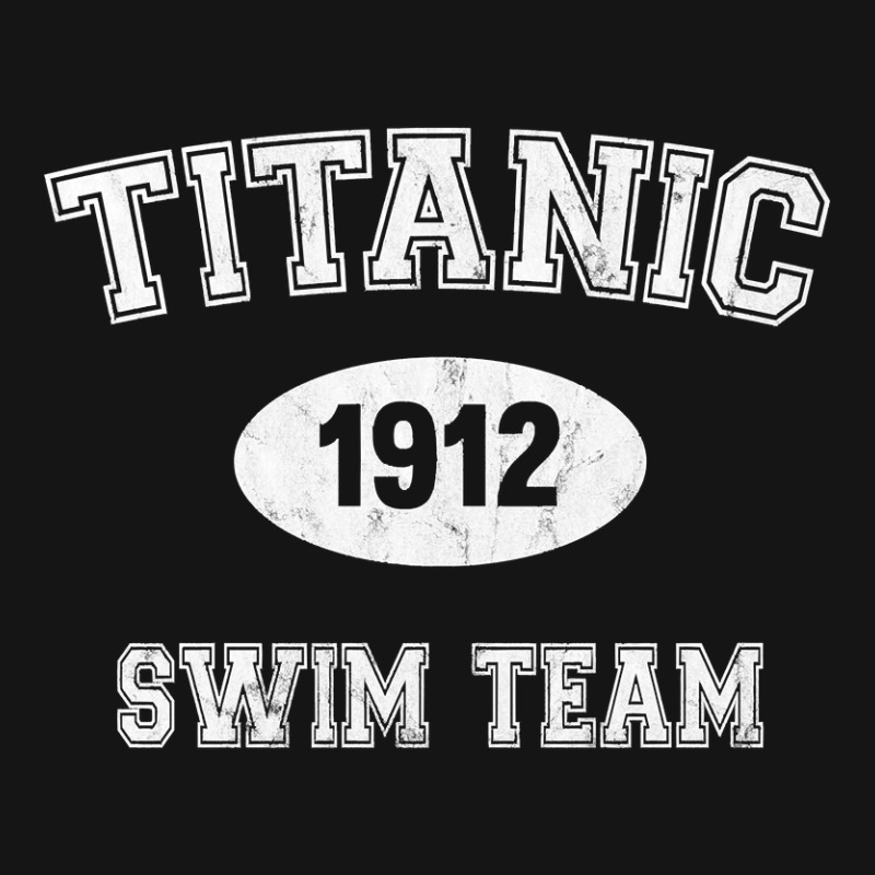 Titanic 1912 Swim Team Sweatshirt Mesh Cap | Artistshot