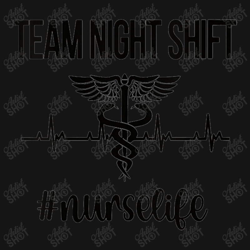 Womens Team Night Shift Caduceus Nursing Night Shift Nurse Week Mesh Cap | Artistshot