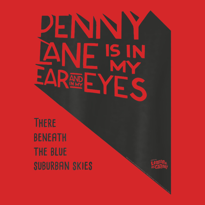 Lyrics By Lennon And Mccartney   Penny Lane T Shirt Trucker Cap | Artistshot