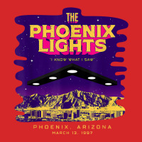 The Phoenix Lights Alien Believer Spaceship Ufo Men & Women T Shirt Trucker Cap | Artistshot