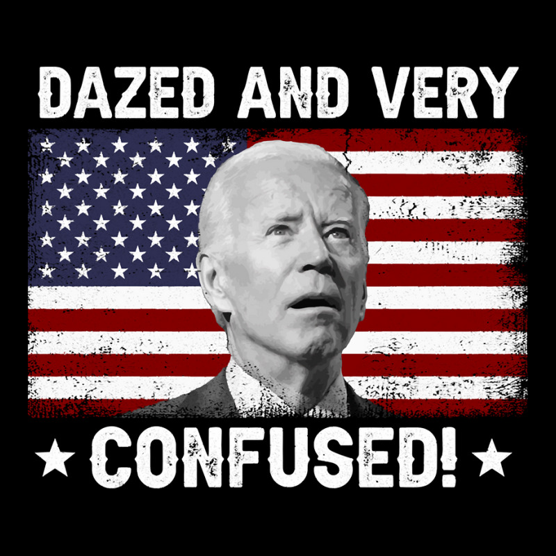 Funny Joe Biden Dazed And Very Confused Funny Satire Long Sleeve T Shi Camo Snapback by lelalucin | Artistshot