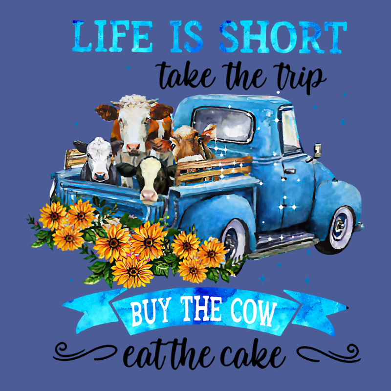 Cow Mooey Life Is Short Take The Trip Buy The Cow Eat The Cake 99 Cows Flat Bill Snapback Cap | Artistshot