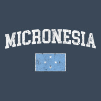 Retro Micronesia Flag Vintage Micronesian Flag Micronesian T Shirt Flat Bill Snapback Cap | Artistshot