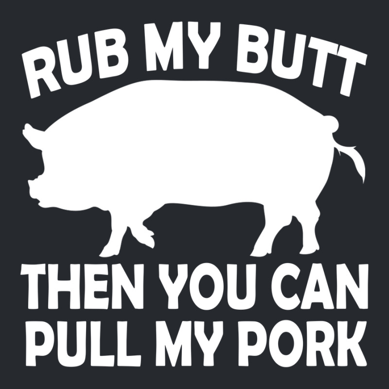 Funny Rub My Butt Then You Can Pull My Pork Bbq Flat Bill Snapback Cap | Artistshot