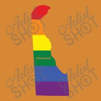 Delaware Rainbow Flag Face Mask | Artistshot