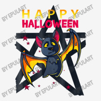 Happy Halloween Candy Vampire Bat Baby Bibs | Artistshot