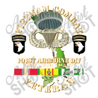 Vietnam Coombat Veteran W 101st Airborne Double Wine Paper Bag - 6 1/2 X 3 1/2 X 12 3/8 | Artistshot