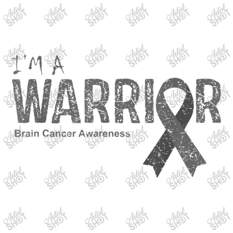 Brain Cancer Awareness Warrior Double Wine Paper Bag - 6 1/2 X 3 1/2 X 12 3/8 | Artistshot