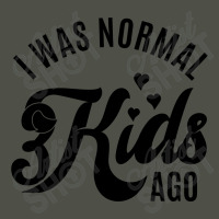 I Was Normal - Three Kids Ago Fleece Short | Artistshot