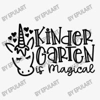 Kindergarten Is Magical Unicorn Team Ladies Fitted T-shirt | Artistshot