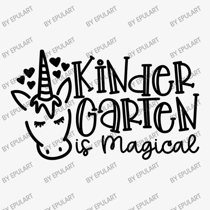 Kindergarten Is Magical Unicorn Team Ladies Fitted T-Shirt by EpulArt | Artistshot