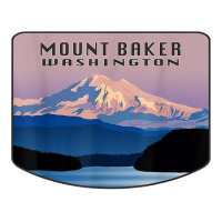 Mount Baker Whatcom County Bellingham Washington Mountain T Shirt Star Paper Bag - 13 X 7 X 13 | Artistshot