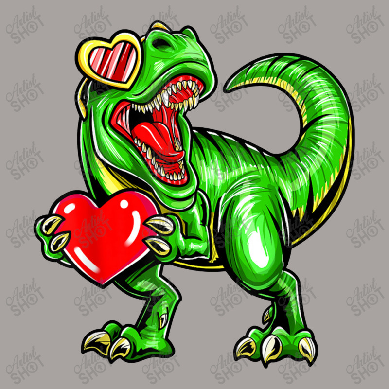 Dinosaur Valentine Trex Valentines Day Mothers Day Racerback Tank by ninidedawa | Artistshot