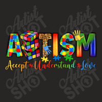 Autism Accept Understand Love Ladies Fitted T-shirt | Artistshot