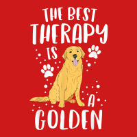 The Best Therapy Is A Golden Retriever Dog Puppy Mom Mama T Shirt Baseball Cap | Artistshot