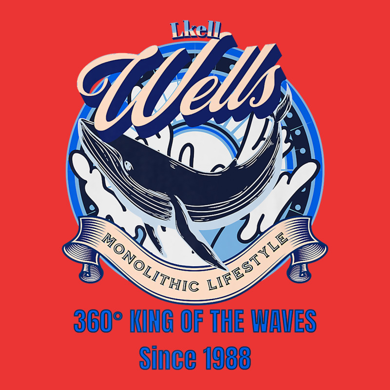 Lkell Wells Whales Classic Monolithic Lifestyle Premium T Shirt Mesh cap by lelalucin | Artistshot