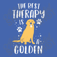 The Best Therapy Is A Golden Retriever Dog Puppy Mesh Cap | Artistshot